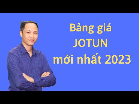 Bảng giá sơn JOTUN mới nhất 2023 - Cách đọc bảng giá sơn JOTUN | Mr Nhớ TV |