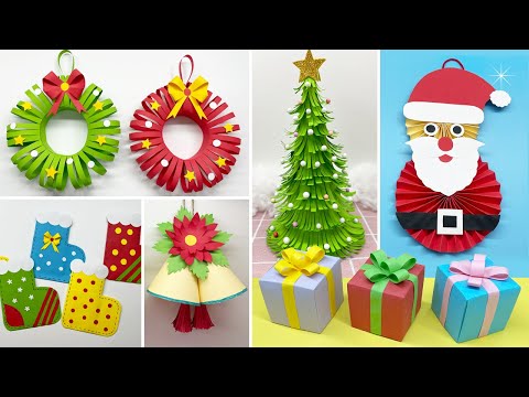 Tổng hợp 6 cách làm đồ trang trí Giáng Sinh |🎅🎄⛄🎁💐| DIY Christmas ideas | Liam Channel