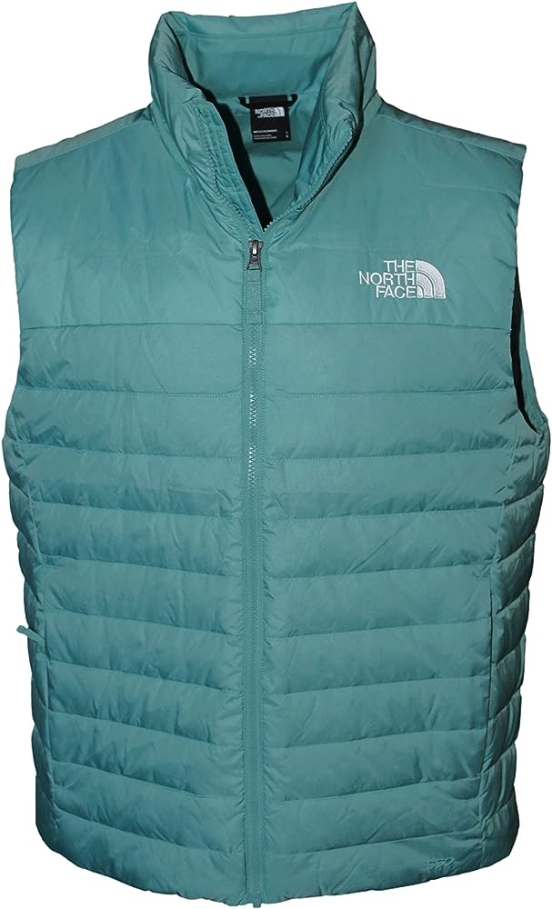 The North Face Men'S Flare Down 550 Full Zip Vest Ii (Bristol Blue, Medium)  At Amazon Men'S Clothing Store