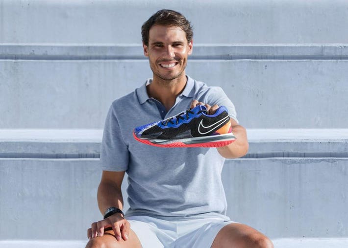 Rafael Nadal Provides Insight On New Nikecourt Cage 4 Tennis Shoe