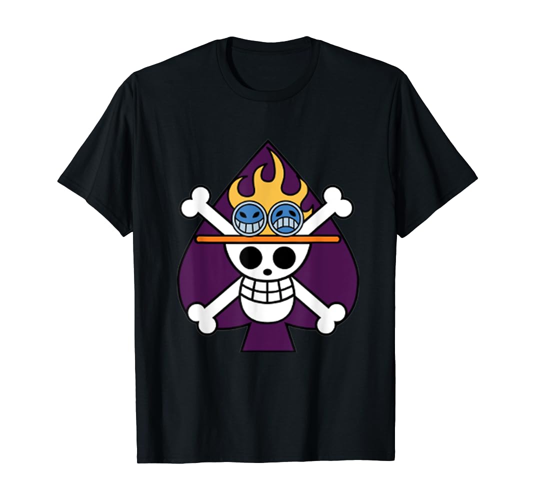 Amazon.Com: One Piece - Portgas D. Ace T-Shirt : Clothing, Shoes & Jewelry