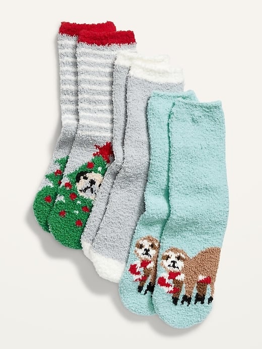 Old Navy Cozy Socks Variety 3-Pack | 25 Gifts For Friends You Won'T Believe  You Found At Old Navy (For Under , Too!) | Popsugar Fashion Photo 11