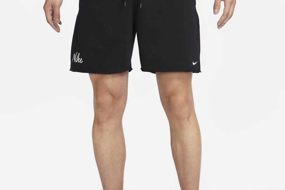 Nike Dri-Fit Men'S Fleece Fitness Shorts. Nike Vn