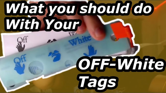 What To Do With Your Off-White Tag'S - Youtube