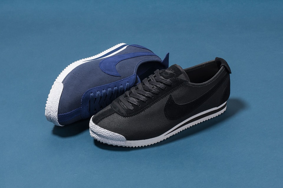 Nike Cortez 72 Qs In Black And Loyal Blue Sneakers | Hypebeast
