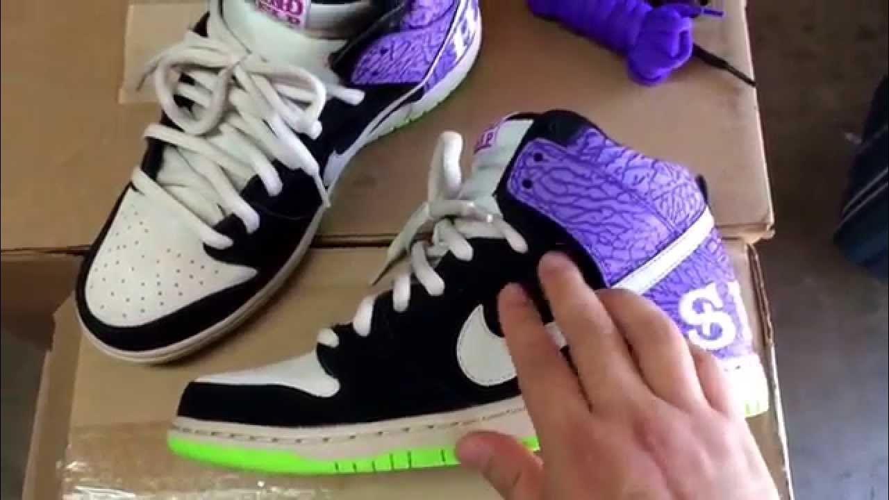 Nike Sb Dunk High Send Help 2 For A Steal Review Unboxing - Youtube