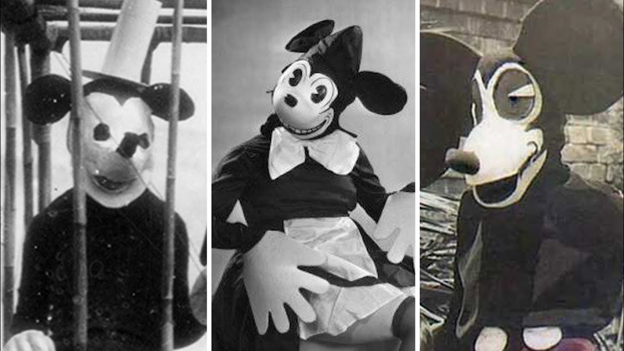 Evolution Of Creepy Mickey Mouse Vintage Halloween Costumes! Distory Ep. 14  - Disney History - Youtube