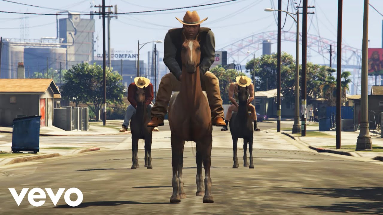 Old Town Road - Gta 5 (Official Music Video) - Youtube