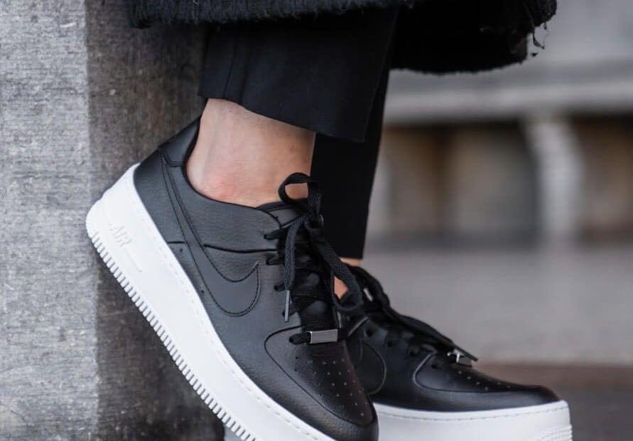 Nike Air Force 1 Sage Low 'Black', Women'S Fashion, Footwear, Sneakers On  Carousell