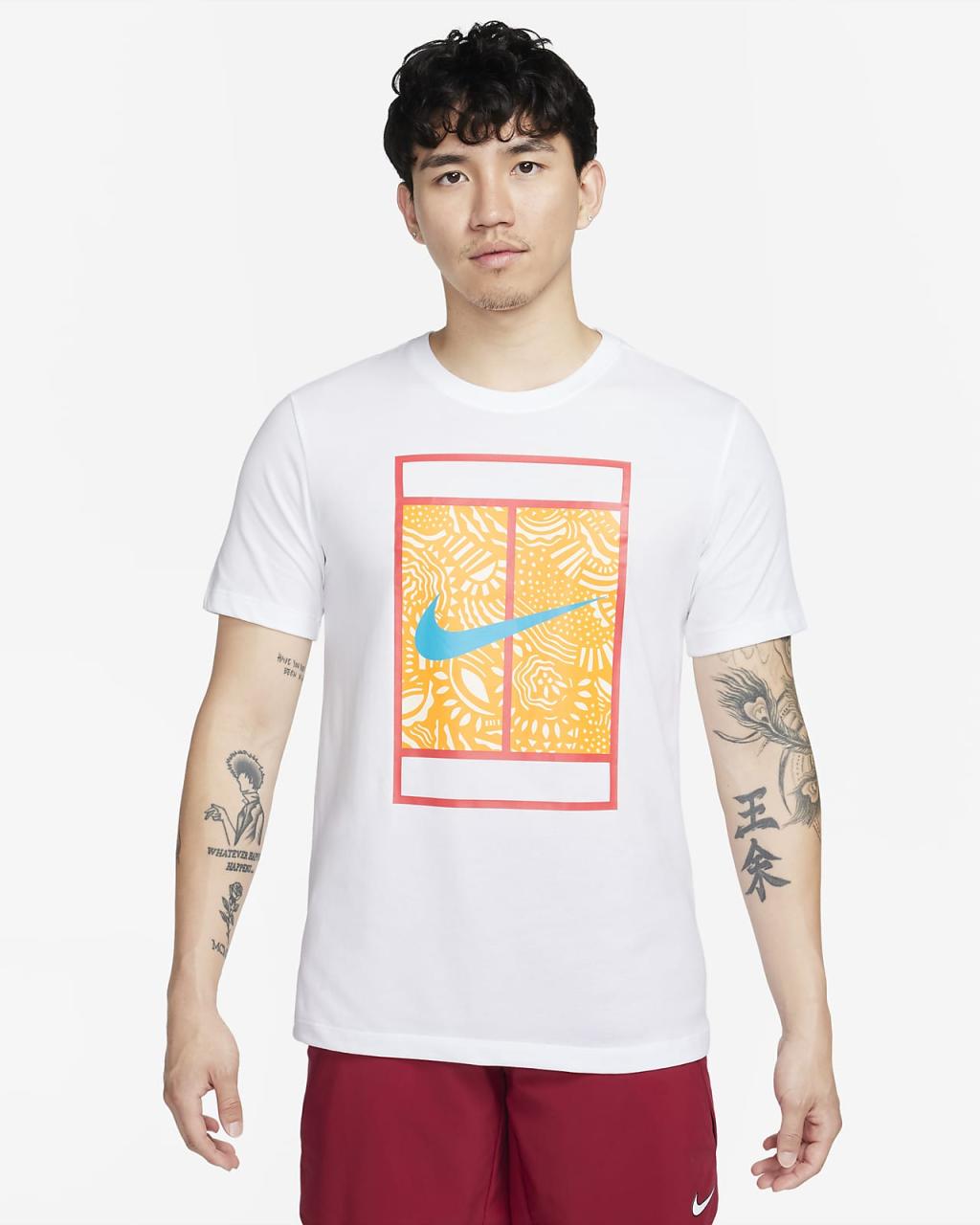 Nikecourt Dri-Fit Men'S Tennis T-Shirt. Nike Vn