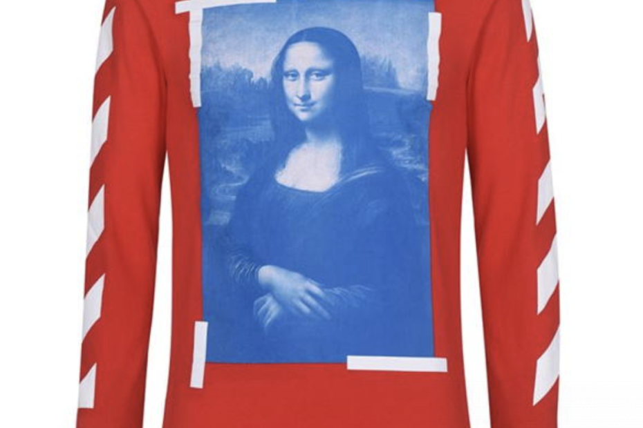 Off-White Mona Lisa Longsleeve T-Shirt Red