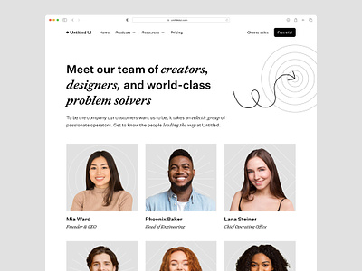 Our Team Page Designs, Themes, Templates And Downloadable Graphic Elements  On Dribbble