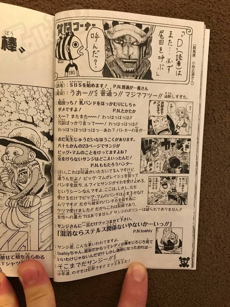 One Piece - Volume 94 Sbs Question Corner - Exmanga