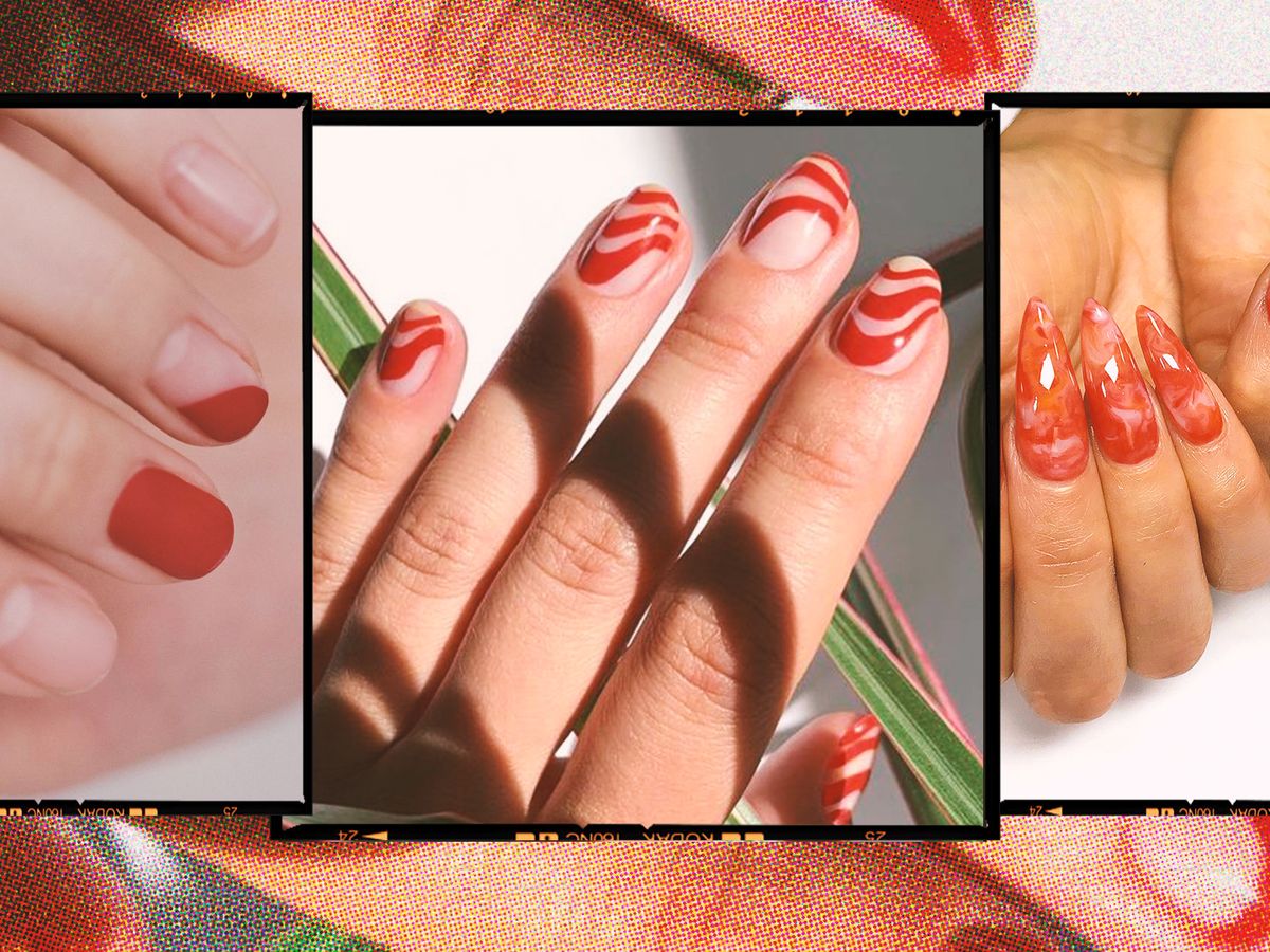 Red Nails - Red Nail Art Design Ideas, Inspiration, And Shades