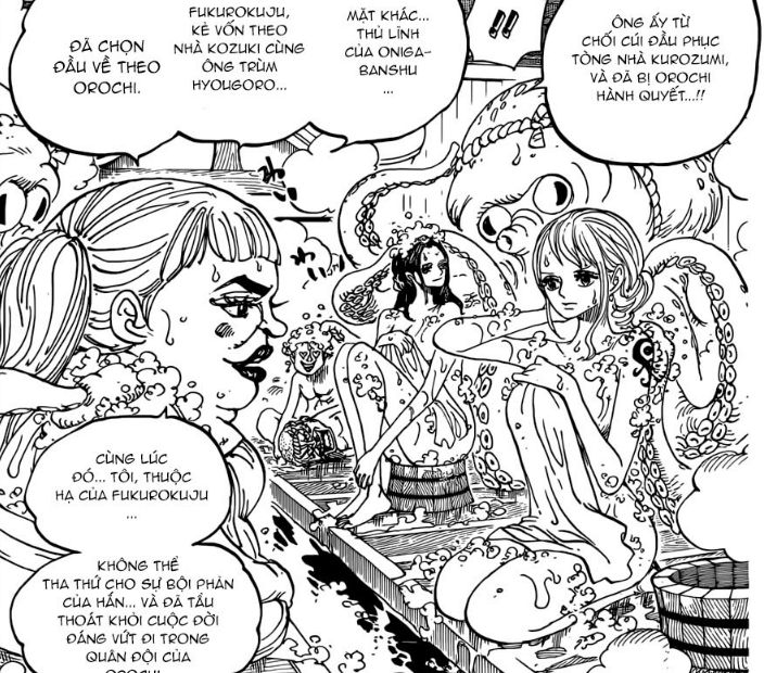 One Piece: Luffy Bị Giám Ngục Đánh Chảy Máu Mũi - Nami Và Robin