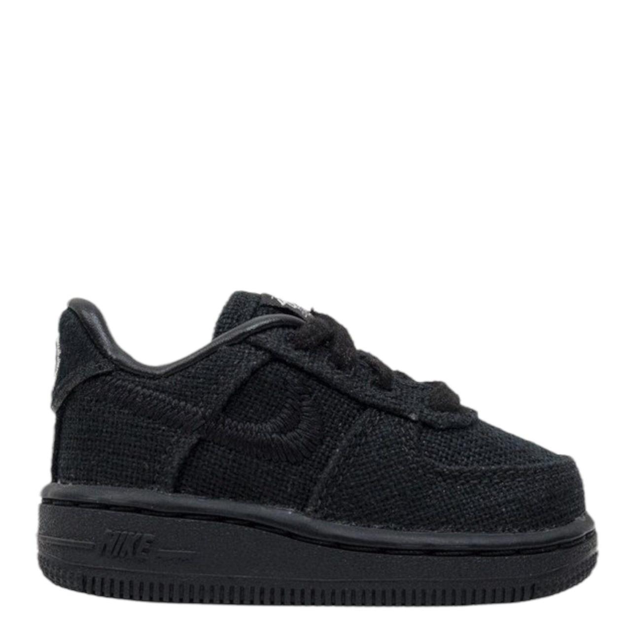 Giày Kids Nike Air Force 1 Low Stussy Black (Td) - Đức Store